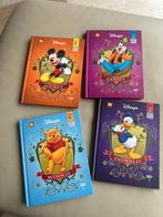 Pakket 4x Disney boekjes met DVD, Verzamelen, Ophalen of Verzenden, Mickey Mouse, Gebruikt, Overige typen