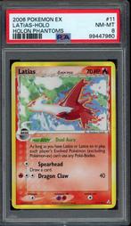 Latias Holo PSA 8 - 11/110 - EX Holon Phantoms 2006, Verzenden, Zo goed als nieuw, Losse kaart, Foil