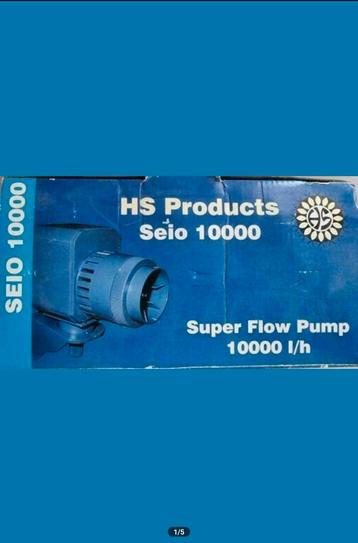 HS aqua Seio super flow pomp 10000 lit/u NIEUW!