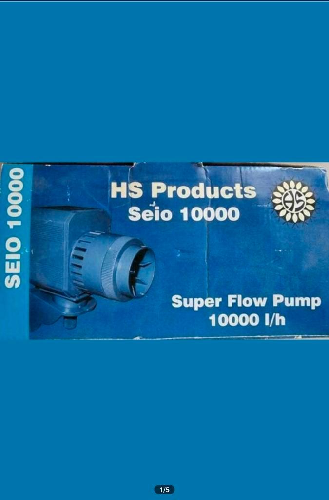 HS aqua Seio super flow pomp 10000 lit/u NIEUW!, Dieren en Toebehoren, Vissen | Aquariumvissen