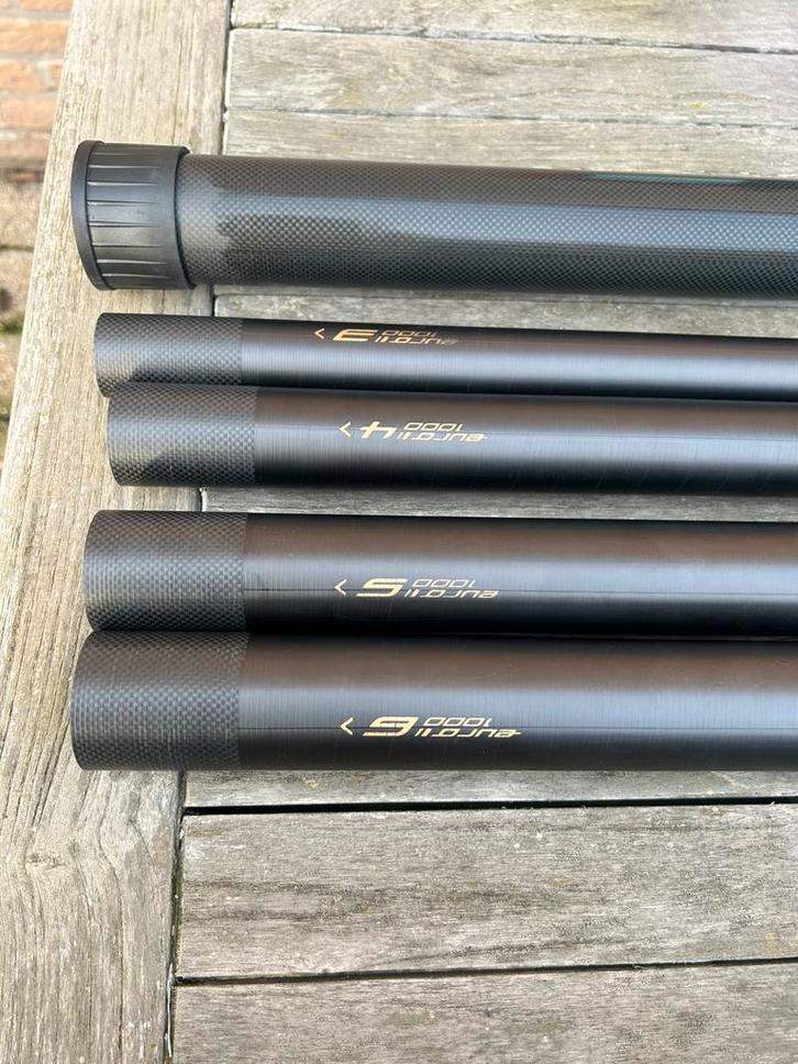 Preston euro Carp 2 1000.       13 M, Watersport en Boten, Hengelsport | Algemeen, Zo goed als nieuw, Complete hengel, Ophalen