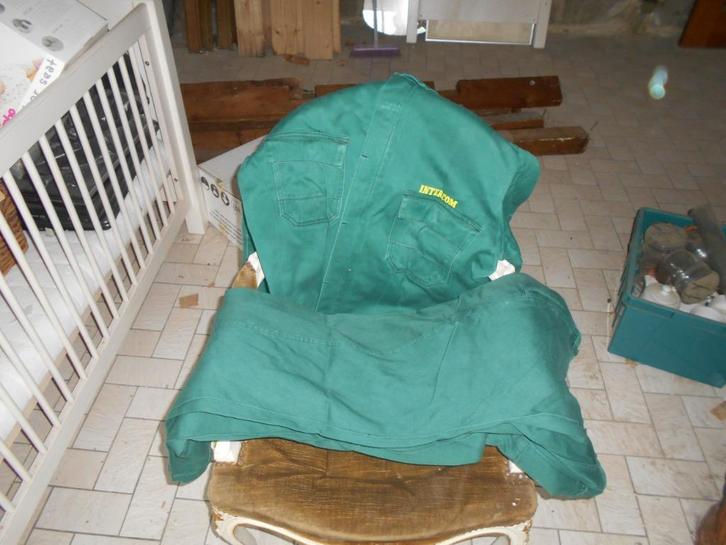 Groen werkpak, Tuin en Terras, Werkkleding, Nieuw, Heren, Ophalen