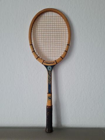 vintage houten tennisracket Snauwaert - Caravelle beschikbaar voor biedingen