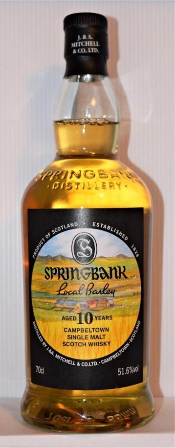 springbank 10 jaar local barley beschikbaar voor biedingen