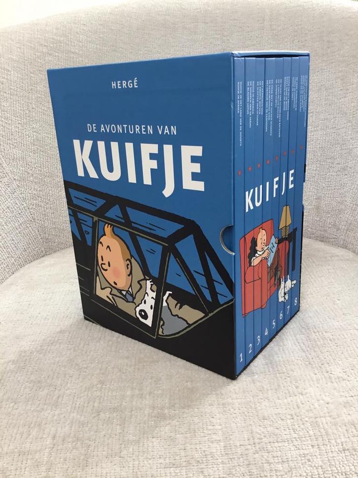 Hergé - Verzamelbox Kuifje (blauw), Boeken, Stripverhalen, Zo goed als nieuw, Ophalen