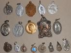 18 Religieuze medailles hangers medaille hanger  Religieuze, Verzamelen, Religie, Ophalen of Verzenden, Gebruikt, Overige typen