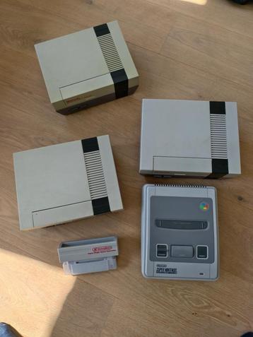 Super collection de consoles et de jeux SNES + NES, Enlèvement, Utilisé, Autres genres