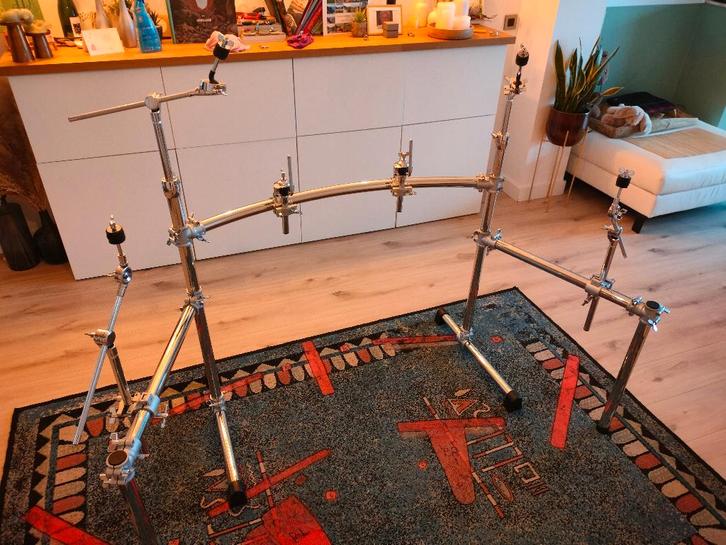 Drum rack, Muziek en Instrumenten, Drumstellen en Slagwerk, Zo goed als nieuw, Overige merken, Ophalen