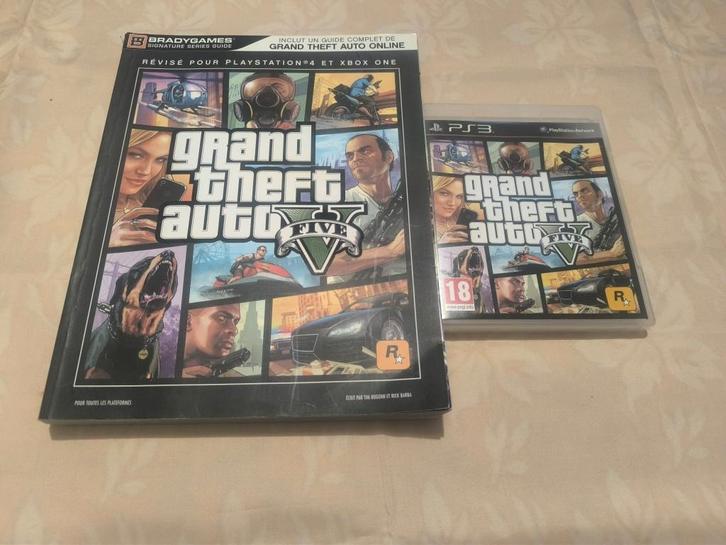 Bijbelgids officiële verzamelaar GTA 5 + ps3-game, Games en Spelcomputers, Spelcomputers | Sony Consoles | Accessoires, Zo goed als nieuw