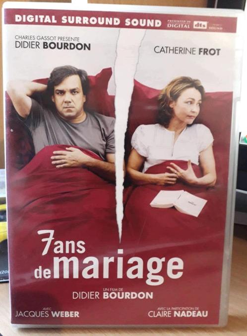 DVD 7 ans de mariage / Didier Bourdon, Cd's en Dvd's, Dvd's | Komedie, Zo goed als nieuw, Ophalen