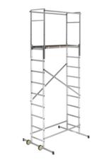 Hobbystelling 4,5m, Doe-het-zelf en Bouw, Ophalen, Zo goed als nieuw, Gevelsteiger, 2 tot 5 meter