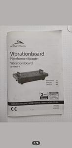 Vibratieboard/ powerplate, Ophalen, Zo goed als nieuw