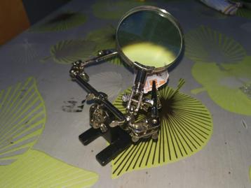 Station de soudage avec loupe - Aide à la soudure, Enlèvement ou Envoi, Neuf, Loupe