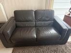 2 zits lederen zetel, Ophalen, Gebruikt