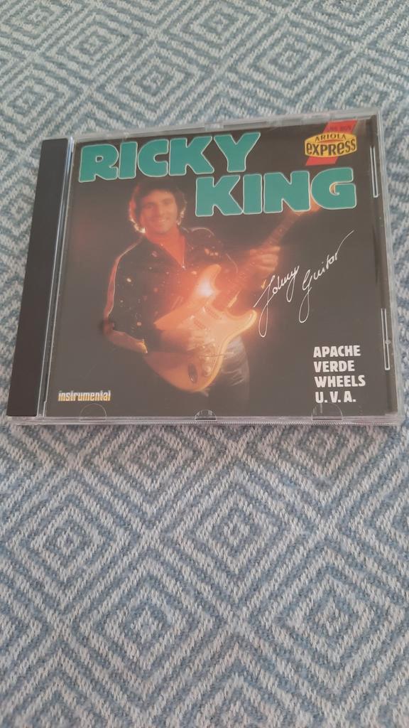 CD RICKY KING Johnny Guitar (ariola express, 1990), Cd's en Dvd's, Cd's | Instrumentaal, Zo goed als nieuw, Ophalen of Verzenden