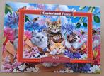 Puzzel katten, Ophalen of Verzenden, 500 t/m 1500 stukjes, Zo goed als nieuw, Legpuzzel