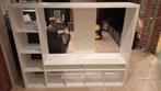 Meuble TV LAPPLAND Ikea Blanc (compatible kallax), Maison & Meubles, Armoires | Armoires murales, Avec tablette(s), 150 à 200 cm