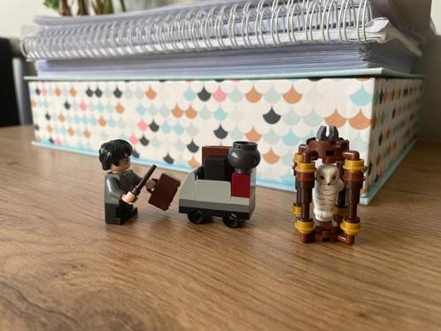 Lego Harry Potter minifiguur met karretje en Hedwig, Kinderen en Baby's, Speelgoed | Duplo en Lego, Zo goed als nieuw, Lego, Complete set