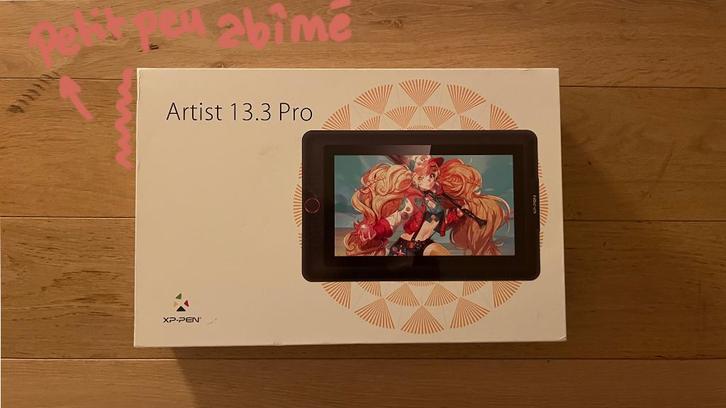 Tablette Graphique XP-PEN Artist 13.3 pro - parfait état -, Computers en Software, Tekentablets, Zo goed als nieuw, Bedraad, Multi-touch