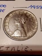 Italiaanse munt van 500 lire, Postzegels en Munten, Zilver, Ophalen of Verzenden, Zilver