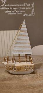Déco thème mer/marine. Petit bateau en bois, Maison & Meubles, Accessoires pour la Maison | Autre, Comme neuf, Enlèvement ou Envoi
