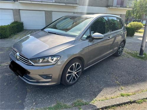 Volkswagen golf sportvan 2.0 tdi bleu motion euro 6 automaat, Auto's, Volkswagen, Particulier, Golf Sportsvan, ABS, Achteruitrijcamera