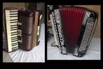 2 accordeons    - Accordiola + Hohner, Muziek en Instrumenten, Accordeons, Ophalen, Gebruikt, Accordiola, Met koffer