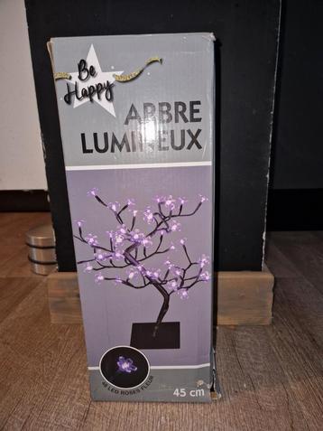 arbre lumineux lampe lumineux led 45cm 