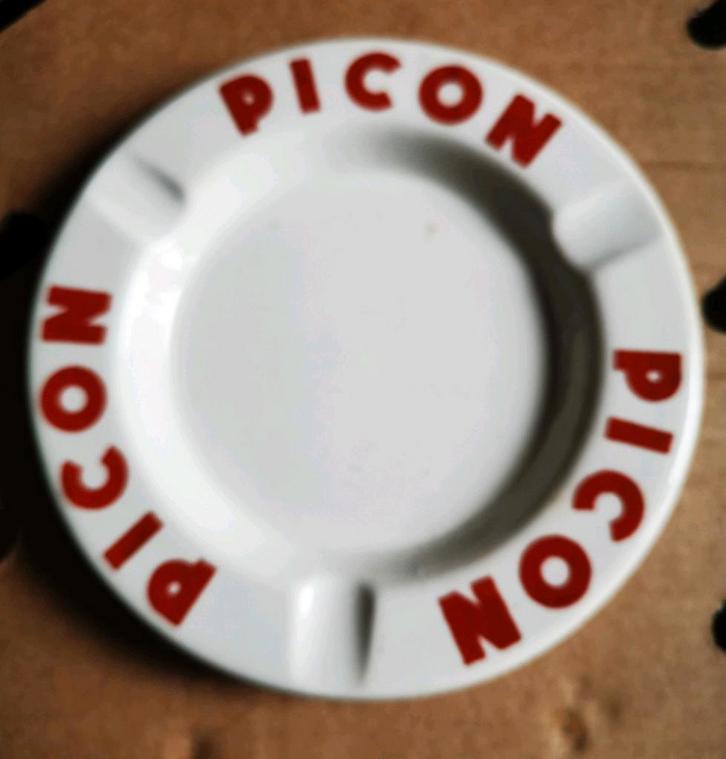 Picon apperatif oude asbak in aardewerk, Verzamelen, Merken en Reclamevoorwerpen, Zo goed als nieuw, Gebruiksvoorwerp, Ophalen of Verzenden
