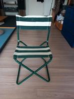 Vintage campingstoel, Caravans en Kamperen, Kampeermeubelen, Ophalen, Zo goed als nieuw, Campingstoel