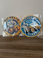 Michelin metalen plaatjes, Ophalen of Verzenden