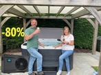 Nieuwe jacuzzi voor 4 personen met warmtepomp jq 80% bespari, Ophalen of Verzenden, Nieuw
