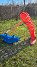 Glijbaan en wip, Ophalen