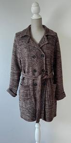 Mayerline gilet vest cardigan wol bruin beige - medium NIEUW, Kleding | Dames, Truien en Vesten, Maat 38/40 (M), Mayerline, Bruin