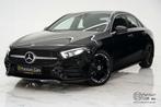 Mercedes-Benz A 180 7G-DCT AMG Line sedan! Camera, Led, Safe, Auto's, Automaat, Gebruikt, Zwart, Zwart