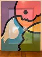 Mohamed zouari nr 18/100 schilderij 46 x 56 cm, Antiek en Kunst, Ophalen of Verzenden