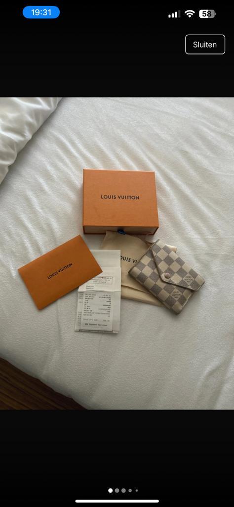 Louis Vuitton portefeuille origineel, Handtassen en Accessoires, Portemonnees, Gebruikt, Ophalen