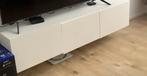 Besta witte tv meubel te koop, wordt verkocht wegens verhuis, Ophalen