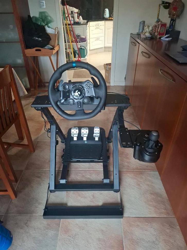 Logitech G923 TRUEFORCE + Next Level Racing Wheel Stand 2.0, Games en Spelcomputers, Spelcomputers | Overige, Ophalen