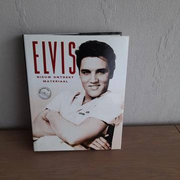 Boek ELVIS  - nieuw ontdekt materiaal  + CD. beschikbaar voor biedingen