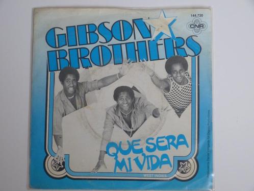 Gibson Brothers ‎– Que Sera Mi Vida 7" 1979, CD & DVD, Vinyles Singles, Utilisé, Single, R&B et Soul, 7 pouces, Enlèvement ou Envoi