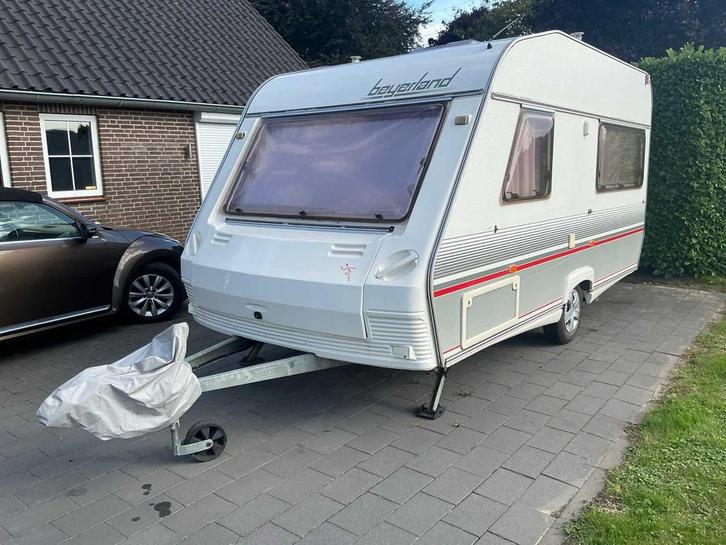 2001 Beyerland 403B Caravan, Caravans en Kamperen, Caravans, Bedrijf, 750 - 1000 kg, Beyerland