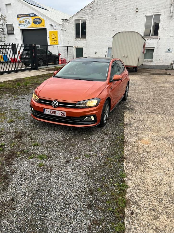 Volkswagen polo 1.0 tsi dsg 82000km R-line virtuel cockpit, Auto's, Volkswagen, Particulier, Polo, ABS, Adaptieve lichten, Airbags