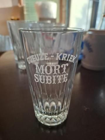 Gueuze Mort subite Kriek, Envoi, Utilisé, Verre ou Verres, Autres marques