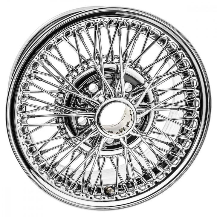 NIEUW chromen spaakwiel Jaguar Bolt-On WWC715 - XW715, Auto-onderdelen, Banden en Velgen, Band(en), 15 inch, Personenwagen, Nieuw