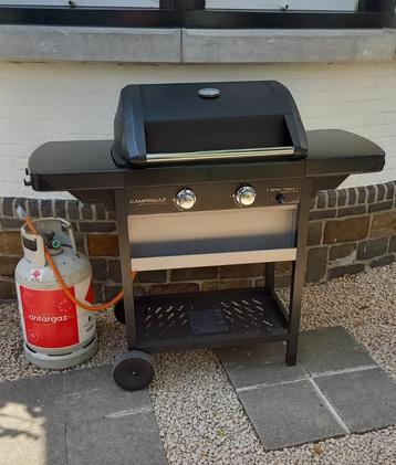 Gasbarbecue Campinggaz + gasfles beschikbaar voor biedingen