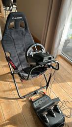 Playseat Challenge racingstoel met racestuur logitech G29, Games en Spelcomputers, Ophalen, Zo goed als nieuw