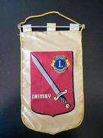Fanion CHIMAY _ Lion international, Ophalen of Verzenden, Zo goed als nieuw