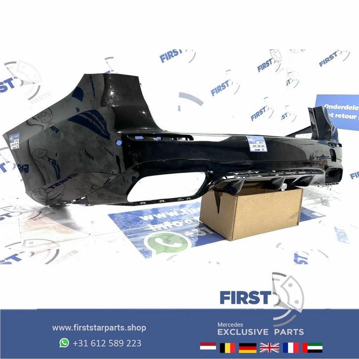 (W213) S213 E63 E63S AMG ACHTERBUMPER + DIFFUSER Mercedes E, Auto-onderdelen, Carrosserie, Bumper, Mercedes-Benz, Achter, Gebruikt