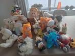 25 Pluche knuffeldieren, Kinderen en Baby's, Speelgoed | Knuffels en Pluche, Ophalen of Verzenden, Gebruikt, Beer